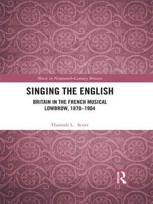 cover image of Singing the English